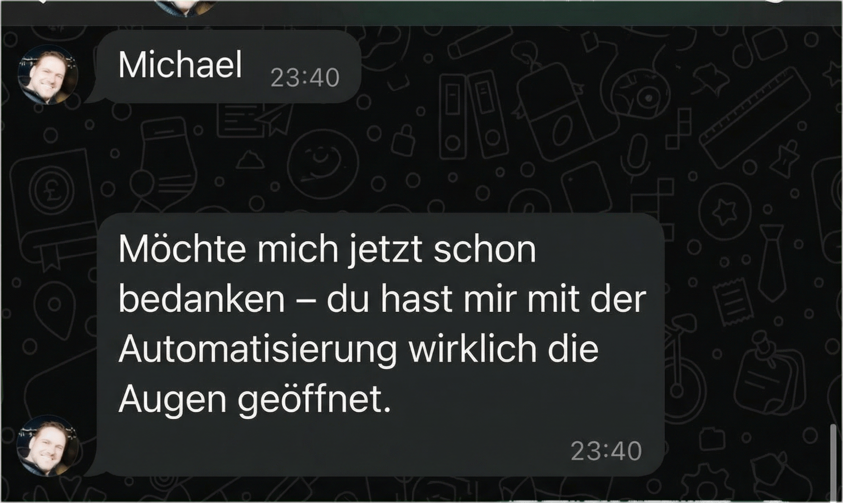 WhatsApp: Automatisierung hat die Augen geöffnet