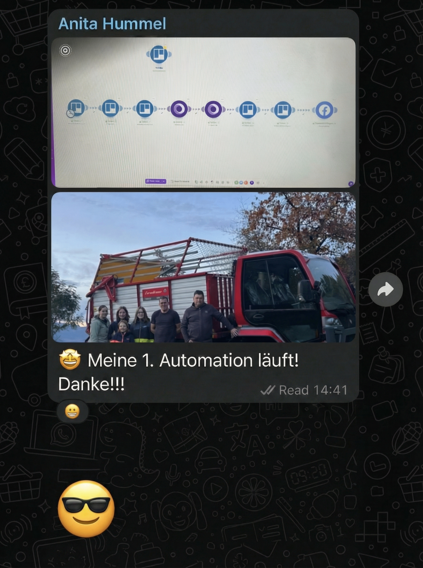 WhatsApp: Meine erste Automation läuft